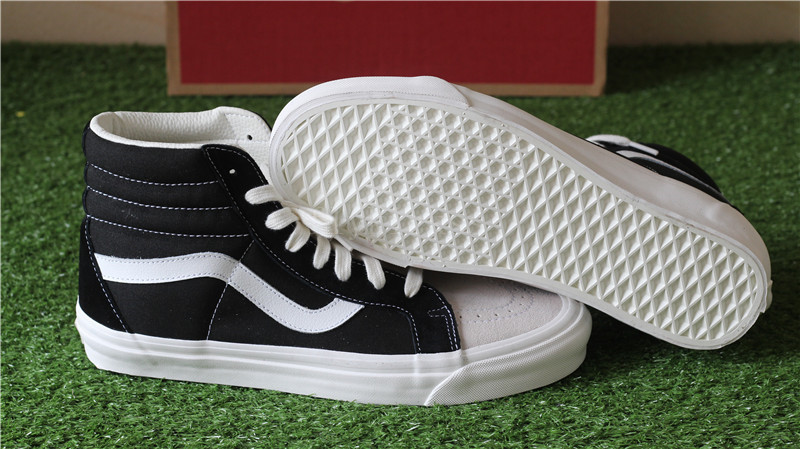 Original Fear Of God x Vans Sk8 Hi Reissue Black